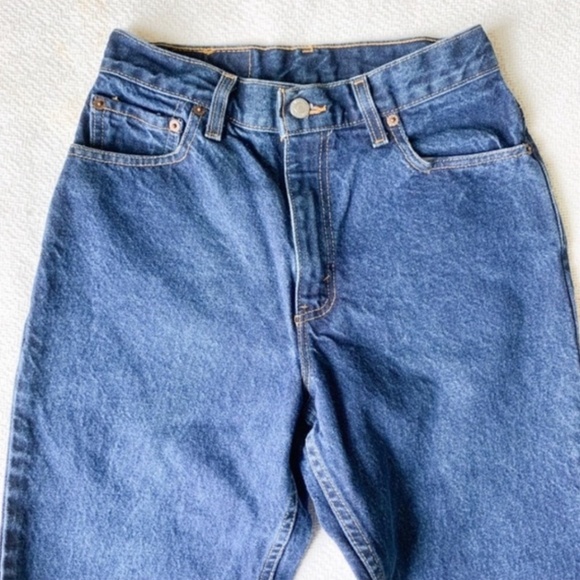 Vintage 550 Levi Jeans Tapered Leg Size 6 - Picture 4 of 5